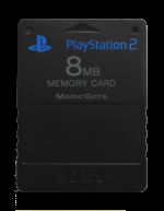 Sony PlayStation 2 Muistikortti 8MB PS2 *käytetty*