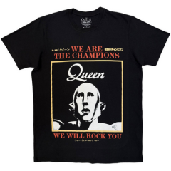 Queen We Are The Champions T-paita