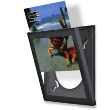 Show And Listen Flip Frame Black 12" Kehys vinyylilevylle