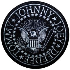 Ramones - Presidential Seal Black Hihamerkki
