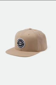 Brixton Oath III Snapback lippis sand
