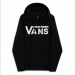 Vans Classic Zip Hoodie II black/white Vetoketjullinen Huppari