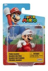 Super Mario Fire Mario 6cm Figuuri