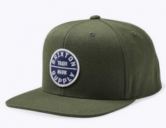 Brixton Oath III Snapback lippis moss/washed navy