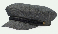 Brixton Fiddler Cap mixed tweed Hattu