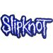 Slipknot - Cut-Out Logo Blue Border Hihamerkki