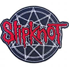 Slipknot - Red Logo Over Nonogram