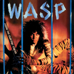 WASP : Inside the Electric Circus LP, blue/white marble vinyl (RSD26)