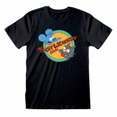 Simpsons Itchy and Scratchy T-paita