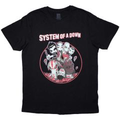 System of a Down Mushroom People T-paita