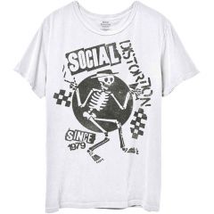 Social Distortion Speakeasy Checkerboard T-paita