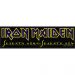 Iron Maiden - Seventh Son Logo (selkäliuska)