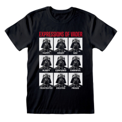 Star Wars Expressions of Vader T-paita