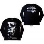 Texas Chainsaw Massacre Leather Face Pitkähihainen paita