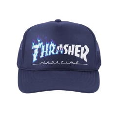 Thrasher Ignite Trucker navy Lippis
