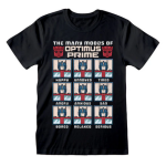 Transformers Many Moods of Optimus Prime T-paita