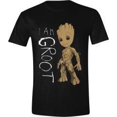 Guardians of the Galaxy I Am Groot Scribbles T-paita