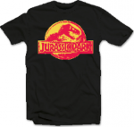 Jurassic Park Sunset Logo T-paita