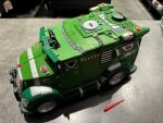 Playmates Teenage Mutant Ninja Turtles Battle Shell Turtles Armored Attack Truck *käytetty*