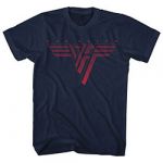 Van Halen Classic Red Logo Sininen T-paita