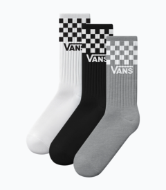 Vans Classic Check Crew checkerboard black/white Sukat