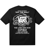 Vans Hot Lines black T-paita