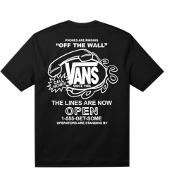 Vans Hot Lines black T-paita