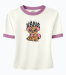 Vans Puppy w Ringer egret naisten T-paita