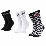 Vans MN Classic Crew black/checkerboard Sukat, 3 paria