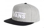 Vans Drop V II Snapback heather grey-black Lippis