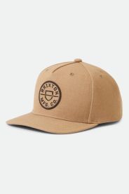 Brixton Crest C MP Snapback lippis medal bronze