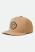 Brixton Crest C MP Snapback lippis medal bronze