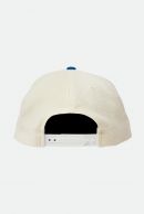 Brixton Oath III Snapback lippis off white/sky blue