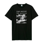 Rage Against The Machine Monk Fire T-paita
