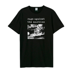 Rage Against The Machine Monk Fire T-paita