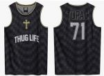 Tupac Thug Life Black Basketball Hihaton paita